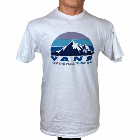Vans Other - 😳SALE😳 VANS Mountain T-Shirt Men’s White Size VN0A4PY2WHT